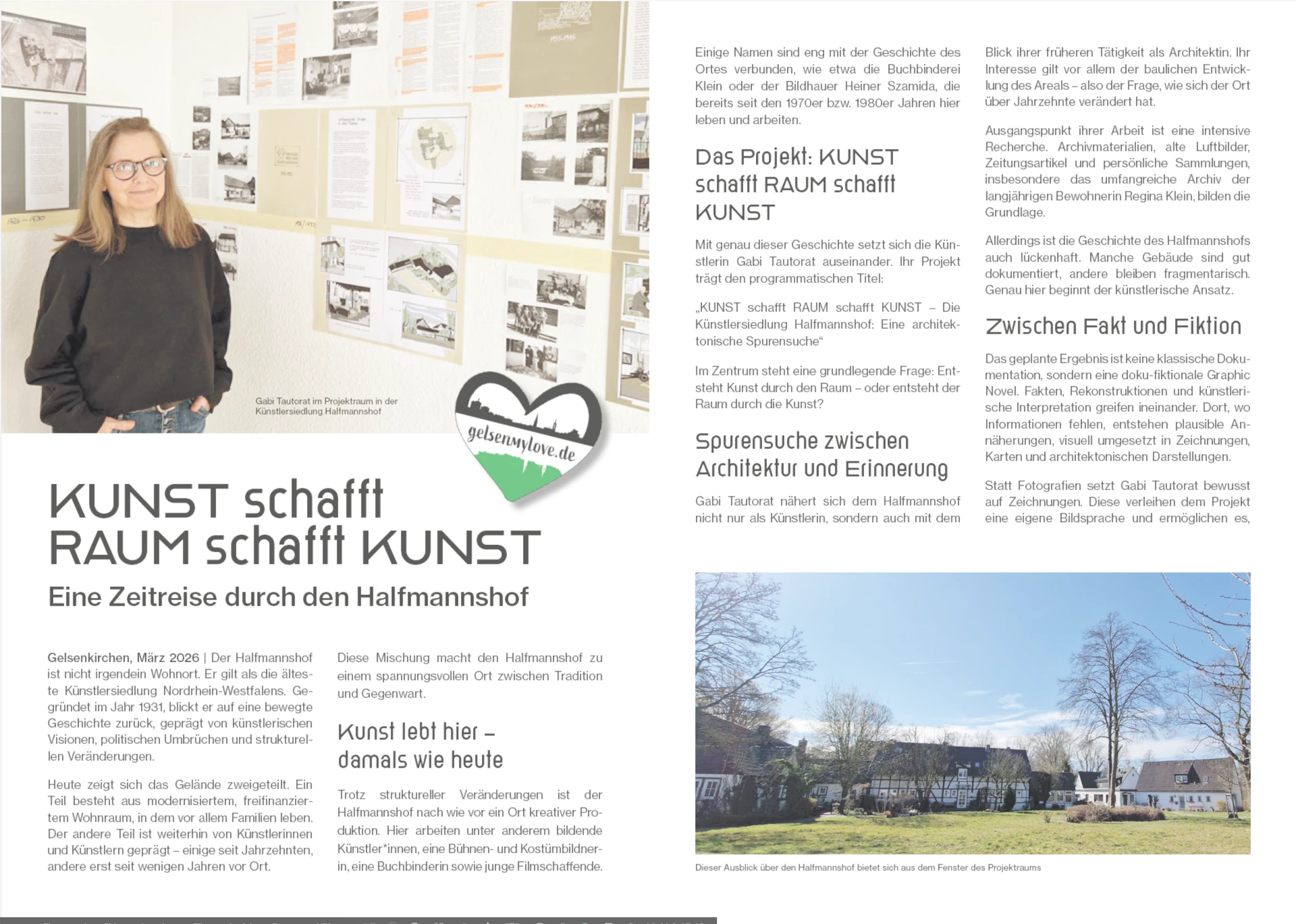 Fotografie des Interviews 
